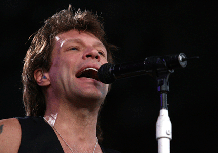 jonbon Bon Jovi loves your town   but probably not mine