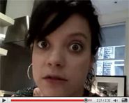 lily allen home movie Lily Allen is one of those annoying people who makes you watch while she talks to her pets