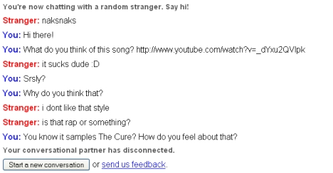 lady sovereign sucks dude Lady Sovereign samples The Cure: The Omegle verdict