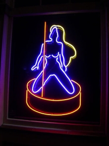 neon stripper Stripper accurately tags Muse as a Styx for our time